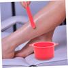 IWOWHERO Silicone Wax Warmer Bowl Set of 2 High Temperature Resistant Wax Melting Pot with Stirring Sticks for Hair Removal view 3
