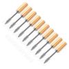Healeved 10Pcs 10ml Empty Mascara Tube with Wand Round Container for Travel and Storage view 1