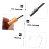Healeved 10Pcs 10ml Empty Mascara Tube with Wand Round Container for Travel and Storage view 3