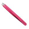 BEAUTICS Eyebrow Hair Removal Tweezer for woman & Men Slant Pointed Precision Tweezers for Ingrown Hair Removal Blackhead (BRIGHT PINK) view 1