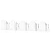 Baluue 5sets Eyebrow Grooming Kit Transparent Eyebrow Scissors Trimmer for Precise Shaping and Safe for Women view 1