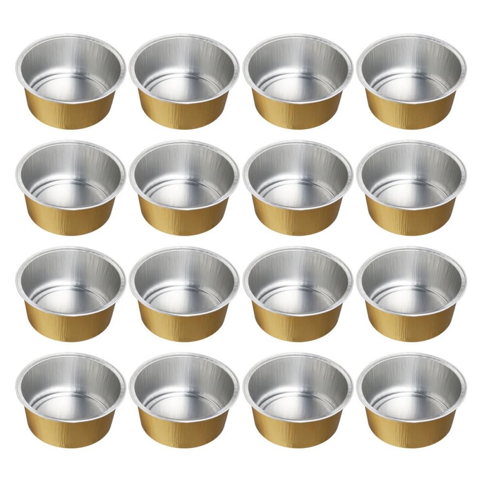 Healeved 100pcs Wax Melting Bowls for Hair Removal Practical Foil Wax Bowls for Easy Cleaning for Beauty Care and Waxing Supplies