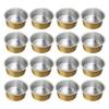 Healeved 100pcs Wax Melting Bowls for Hair Removal Practical Foil Wax Bowls for Easy Cleaning for Beauty Care and Waxing Supplies view 1