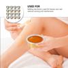 Healeved 100pcs Wax Melting Bowls for Hair Removal Practical Foil Wax Bowls for Easy Cleaning for Beauty Care and Waxing Supplies view 2