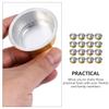 Healeved 125pcs Foil Wax Melting Bowls Nonstick Wax Container for Hair for Amounts of Easy Cleanup Heating view 3