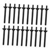 SOESFOUFU 20pcs Nose Hair Removal Wax Sticks Waxer Hair Removal Kit for Nostril Nasal Cleaning view 1