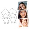 BELLIFFY 4pcs Dimples Maker Clip for Cheeks Dimples Trainer Durable Facial Exerciser Tool for Natural Smile Unisex for All Ages view 2