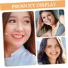 BELLIFFY 4pcs Dimples Maker Clip for Cheeks Dimples Trainer Durable Facial Exerciser Tool for Natural Smile Unisex for All Ages view 4