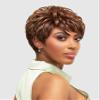 Vanessa Fashion Wigs Short Length Wavy Hair Style Heatwave Synthetic Wigs - SALMA (3T280) view 2