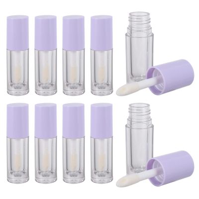 10 Pack 6ml Lip Balm Tubes ABS Refillable Gloss Bottles