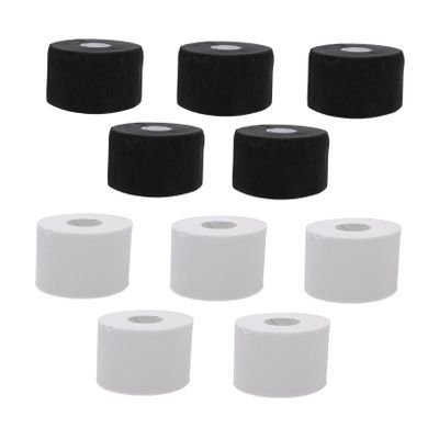 NOLITOY Disposable Neck Covering Paper for Hair Salon 10 Rolls Soft Absorbent Neck Strips for Hairdressing for Barbers and Stylists