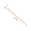 MERRYHAPY Hair Removal Wax Sticks 200 Wooden Waxing Sticks for Face Body Easy to Use Safe Practical view 2