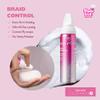 Red by Kiss Setting Mousse Braid Frizz Control, Curl Definition, Shine, Maximize Volume, Ultimate Hold, Long Lasting, Non Sticky Creamy Foam Style Perfector (2 Ounces, Braid Perfector) view 2