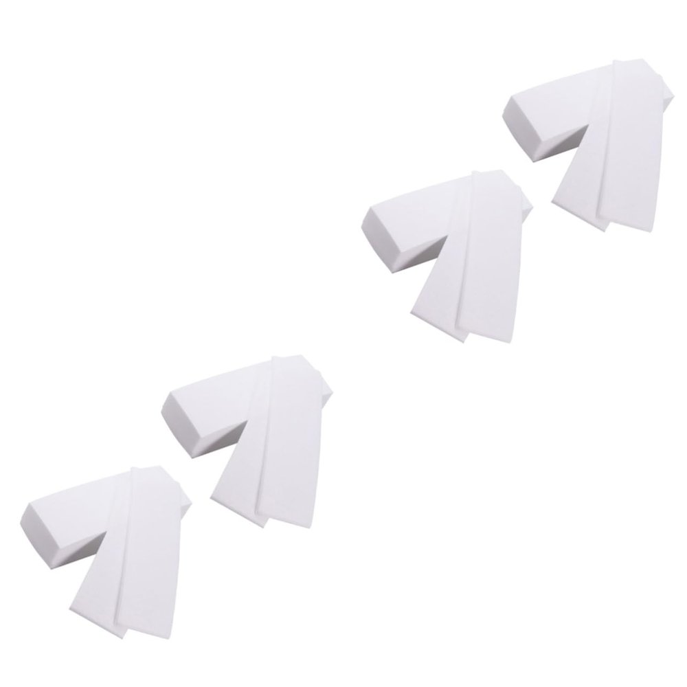 Healeved 4packs Depilation Paper Wax Paper Hair Removal Ladies Soft Flexible Adhesive
