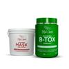 I Belli Capelli Ravenna B-tox Organic Kit - Hair B-tox Treatment (35.2 Fl Oz) Formaldehyde-Free + Hair Mask for Damaged Hair (52.9 fl oz) - Straightening, Intense Shine & Moisture for All Hair Types view 1