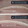 EDJY Fingernail Cutter - Precision Stainless Steel Nail Cutter for Fingernails | Sharp Blade, Ergonomic Design, Durable & Rust-Resistant | Ideal for Men and Women | EDJY Blue view 4