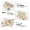 TOVINANNA Curler Set 12pcs Rod Insulated Pads Thermal Insulation Cotton for Hairdressing Perm Moisturizing Cotton Easy to Use Simple Buttons Salon Accessories view 2