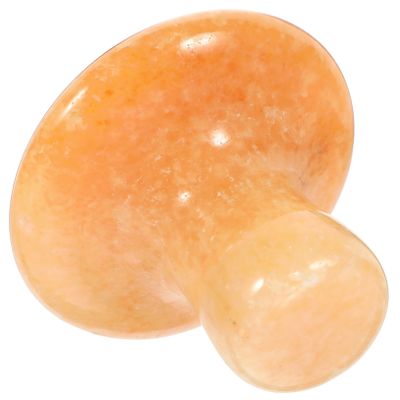 BUTIFULSIC Jade Beauty Stone Gua Tools for Face Facial Massage Tool Mushroom Design