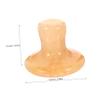 BUTIFULSIC Jade Beauty Stone Gua Tools for Face Facial Massage Tool Mushroom Design view 2