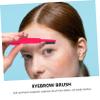 WOONEKY Professional Eyebrow Brush Shaper Eyelash Comb 2pcs Set Easy to Use and Carry Random Color view 2