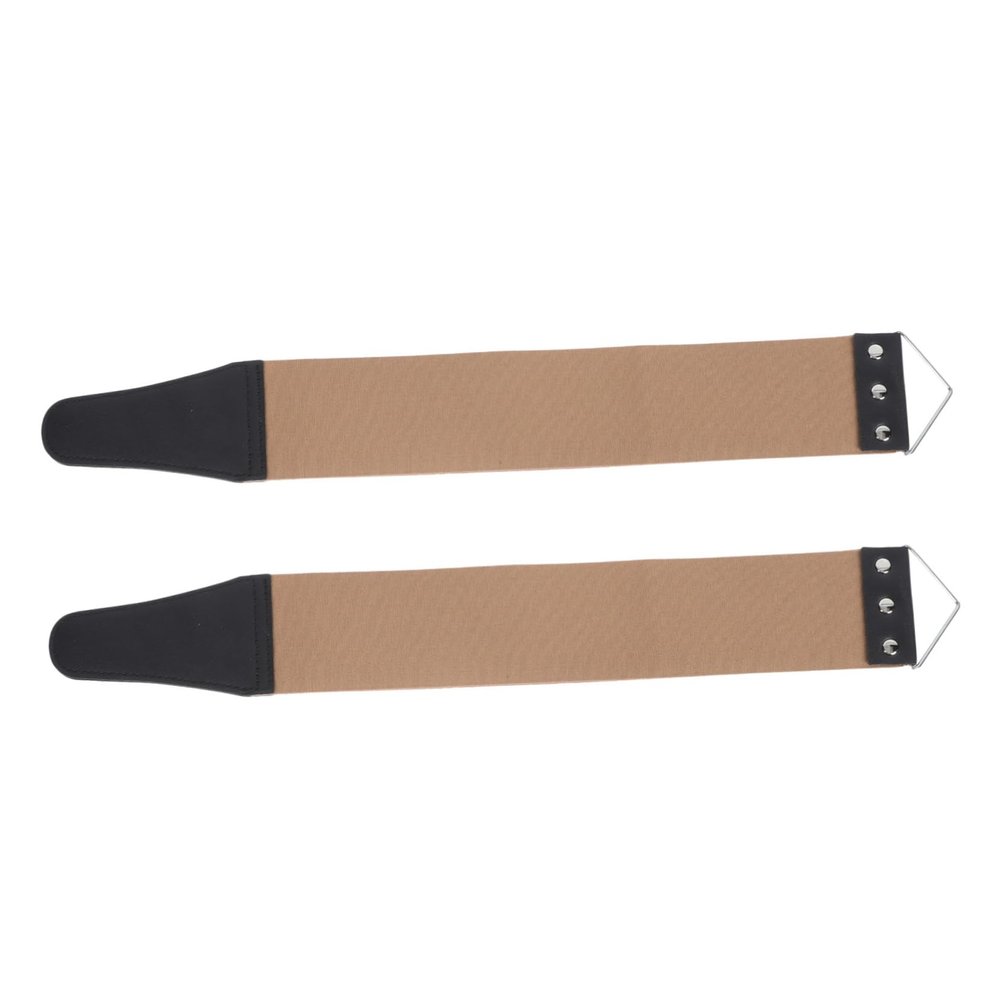 Healeved 2pcs Dual-sided Shaving Strop Strap for Manual Razors Leather Sharpening Tool for Smooth Shaving for Father Day and Household Use
