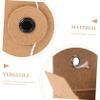 AUTSUPPL 12pcs Small White Box for Lipstick Wrapping Lipstick Boxes Crinkle Paper Packaging for Gifts view 3