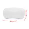 FRCOLOR Pu Bathtub Pillow Durable Neck Head Support Cushion with Strong Suction Cups for Spa and Home Use All Body view 3