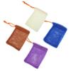 WOONEKY 4pcs Soap Pouch Skin Exfoliating Towels for Comfortable Shower Experience Fast-drying Soap Foaming Holder for All Ages for Home and Travel Use view 1