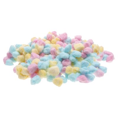 Baluue Colored Cotton Balls for Newborns Soft Absorbent Face Washing Balls Pack of Small Fuzzy Cotton for Makeup and Crafts Gentle Skin Easy to Use