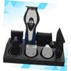BELLIFFY 1pc Rechargeable Electric Shaver and Trimmer Kit for Men USB Charging Portable Design Includes Nose Hair Trimmer and Facial Grooming Tools Efficient Blades Travel-Friendly Grooming view 2