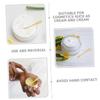 Baluue 12pcs Reusable Face Cream Spatulas Versatile Cosmetic Applicators for Skincare Creams Lotions and Masks Durable Abs Material for Beauty Routines view 4