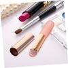 Baluue 2pcs Portable Silicone Lip Brush for Lipstick and Concealer Application Round Design for Precise Makeup Blending Dust Cover for Travel and Everyday Use view 3