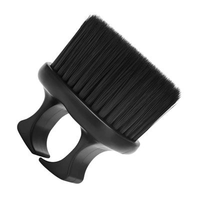 IWOWHERO Practical Hair Cleaning Brush for Men Lightweight Beard Brush for Grooming Styling and Oily Hair Cleanup Compact Design for Travel Black