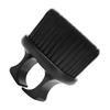 IWOWHERO Practical Hair Cleaning Brush for Men Lightweight Beard Brush for Grooming Styling and Oily Hair Cleanup Compact Design for Travel Black view 1