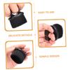 IWOWHERO Practical Hair Cleaning Brush for Men Lightweight Beard Brush for Grooming Styling and Oily Hair Cleanup Compact Design for Travel Black view 3