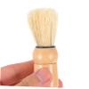 TOVINANNA Handheld Beard Brush Boar Bristle Grooming Tool for Men Soft Comfortable Design for Shaving Hairdressing Cleaning for Father Day view 3