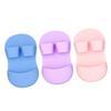 MERRYHAPY 3pcs Silicone Facial Scrubber Glove Shape Brush Exfoliator for Cleanse Makeup Removal view 1