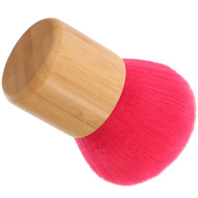 Baluue Makeup Brush for Loose Powder Professional Blush Brush Handle Soft Faux for Setting Powder Blush and More Travel-friendly Design