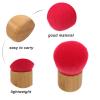 Baluue Makeup Brush for Loose Powder Professional Blush Brush Handle Soft Faux for Setting Powder Blush and More Travel-friendly Design view 4