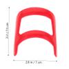Beatifufu 2pcs Beard Styling Tool Set Goatee Outline Ruler for Precise Trimming and Shaping Compact and Portable Plastic Beard Shaper for Travel and Grooming view 2