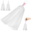 Baluue 3 Pcs Face Bubbler Maker Er Mesh Soap Bag Set Drawstring Rope for Wall Hanging Compact Storage view 1