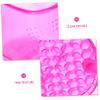 BELLIFFY Foot Massage Bath Shoes Durable High-top Foot Soak Shoes for Relaxation and Blood Circulation Sauna and Outdoor Use Fits up to Rose Red view 3