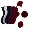 VINTORKY 5pairs Silicone Gel Socks for Women Moisturizing Foot Care Tool Cracking of Mid-Calf Socks for Dry Rough Random Color view 4