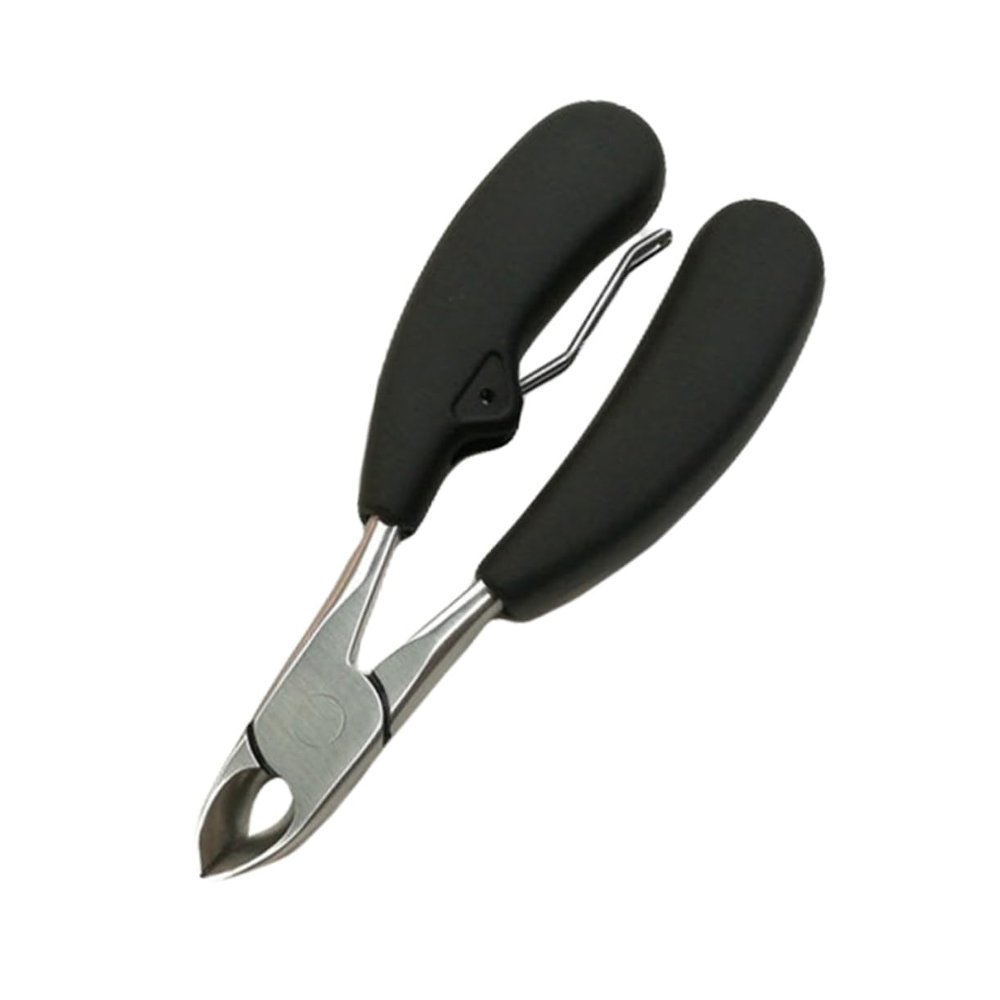 Gogogmee Stainless Steel Toenail Clippers 2-Piece Set with Non-Slip Handle for Thick or Ingrown Toenails Professional Nail Trimming Tool for Men and Women for Home Use