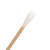 100/200Pcs 6 Inch Long Wooden Handle Cotton Swabs Sticks Applicator view 3