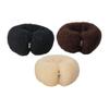WOONEKY 6pcs Hair Bun Shaper for Women Use Hair Durable Nylon Material Buckle Design for Daily Hairstyles Black view 1