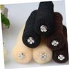 WOONEKY 6pcs Hair Bun Shaper for Women Use Hair Durable Nylon Material Buckle Design for Daily Hairstyles Black view 4