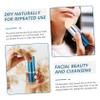 WOONEKY Volcanic Stone Oil Absorbing Stick Facial Massage Tool Skin Roller for Face view 3