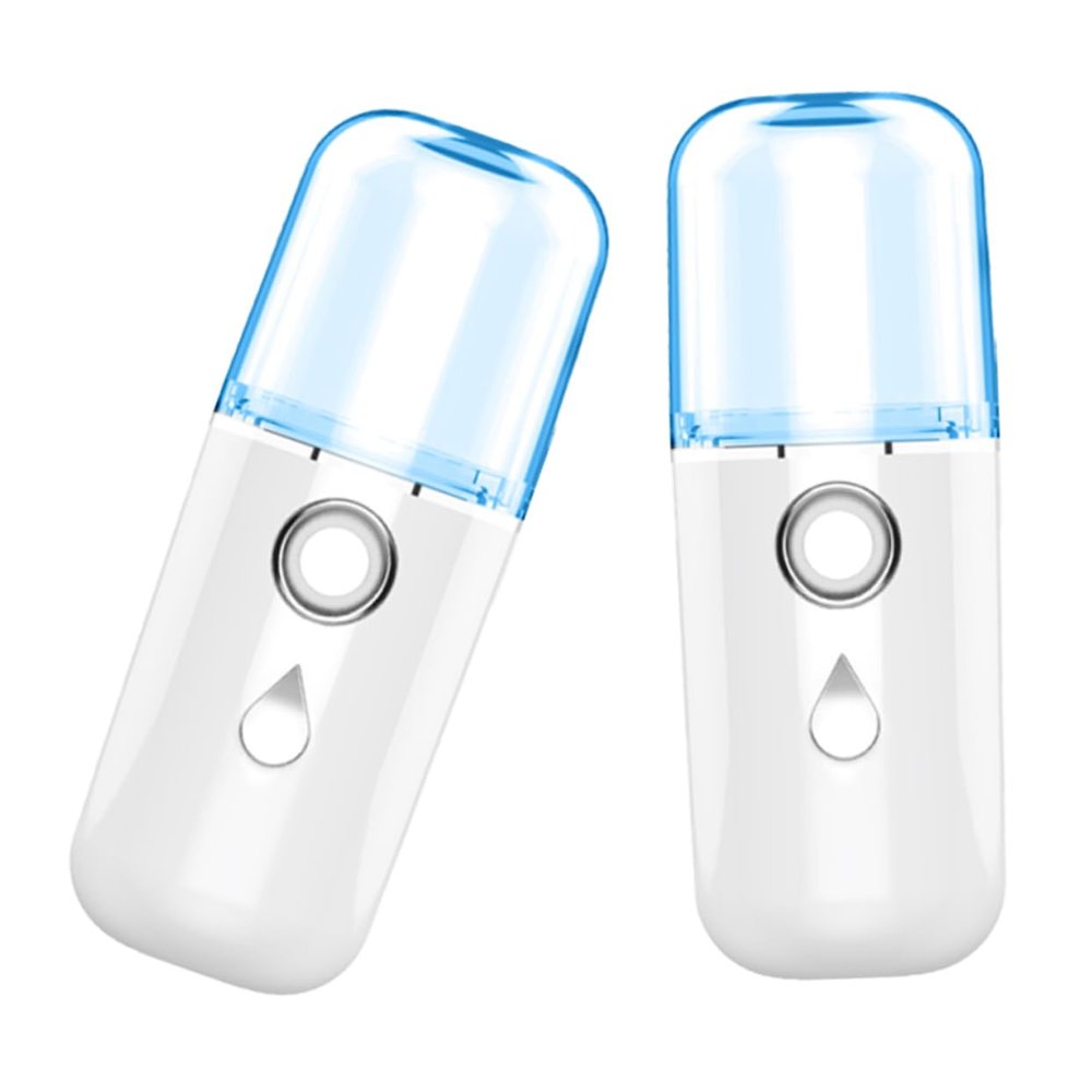 BELLIFFY Mini Handheld Beauty Instrument Portable Face Humidifier USB Rechargeable Nano Mist for Women Face Toner Random Style