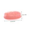 Baluue 3pcs Silicone Body Scrubbers Dual-Sided Bath Exfoliating Brushes for Gentle Skin Cleansing Shower for Skin Types Portable and Reusable view 2